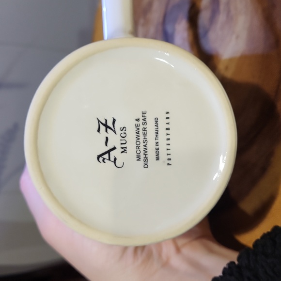 A - Z mugs letter E Coffee Mug Cup - Picture 3 of 7